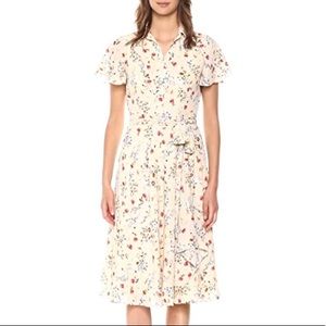 Tahari Arthur S. Levine butter georgette dress, 6